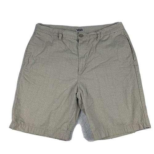 VANS Mens Chino Shorts Size 36 Flat 