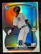 2023 Bowman Chrome LUNAR GLOW REFRACTOR PROSPECT ROOKIE Abel Bastidas, item 1