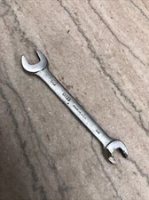 Vintage C1723 Crescent  7/16 3/8 Open End Wrench old USA mecanic shop