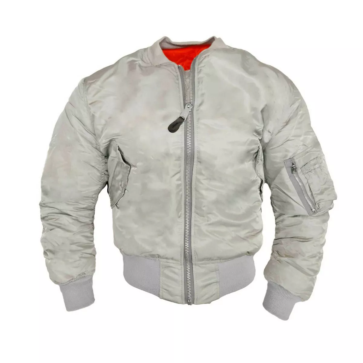 Padded Nylon Bomber Jacket - Ready to Wear