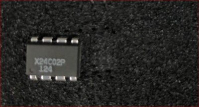 XICOR X24C02P 256X8 SERIAL EPROM 8 LEAD PLASTIC DIP