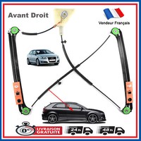 Mechanismus Fensterheber Vorne Rechts FüR Audi A3 S3 3 TüRen 8P3837462A