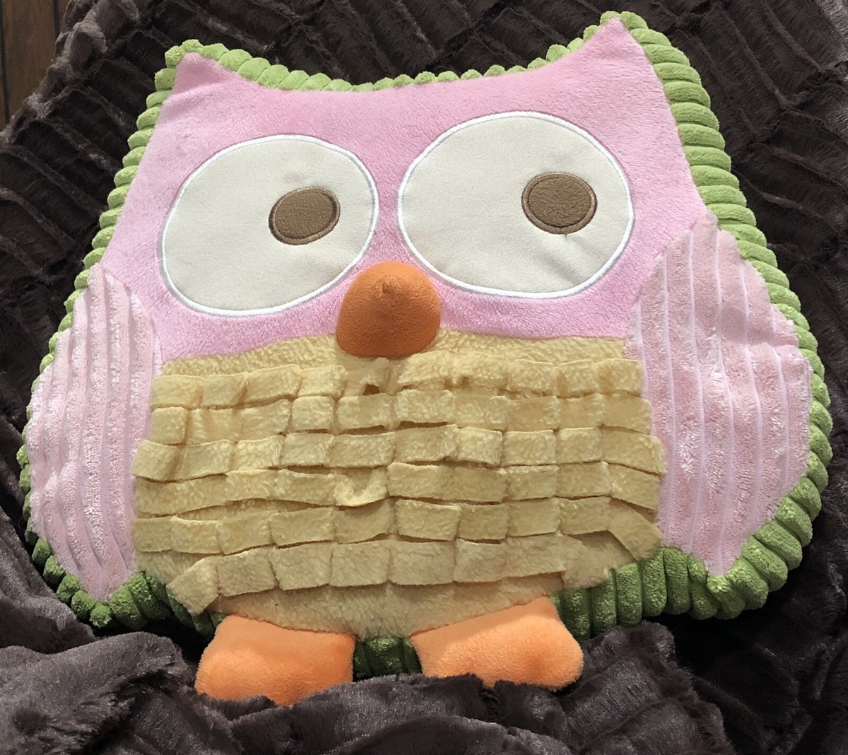 STUFFED OWL PILLOW (KIDS BEDDING) CIRCO BRAND