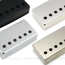 NICKEL SILVER Humbucker Guitar Pickup Cover 49.2mm 50mm 52mm 53mm RAW, CHROME
