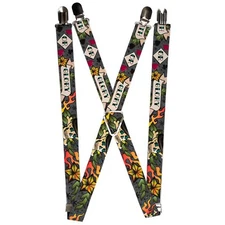 Buckle-Down Suspender - Death or Glory Tattoo