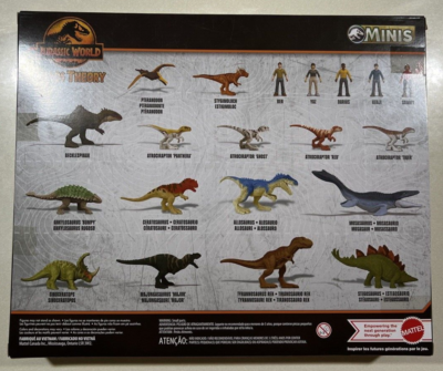 NEW 2024 Jurassic World Chaos Theory 20 Mini Dino Set VHTF | eBay