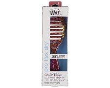 Wet Brush Pro Flex Dry Hair Brush- Iridescence Icon - Open Vented Design- Cherry
