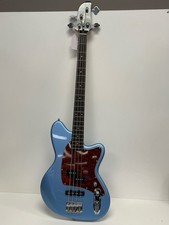 Ibanez Model TMB-100 blue 4 string bass guitar. See pictures (P04026962)
