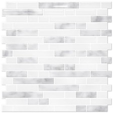 Peel and Stick Backsplash - 10 Sheets of 12 12 - 3D Self Adhesive Peel and ...