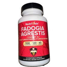 Nutrivein Fadogia Agrestis Endurance Male Performance 120 Capsules 60 -Exp.10/26