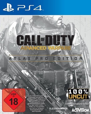 PS4 - Call of Duty: Advanced Warfare #Atlas Pro Edition DE mit OVP / Big Box