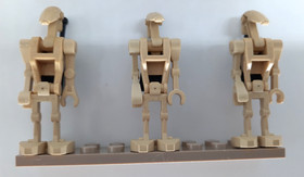 LEGO Star Wars Lot of 20 Battle Droids sw0001 w/ Custom Radio Backpacks Set 7662