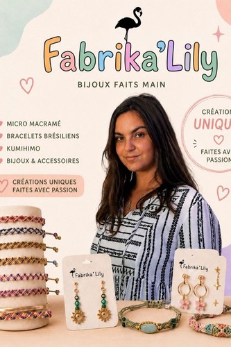 Fabrika'Lily l Bijoux l Accessoires l Artisanat Français depuis 2019