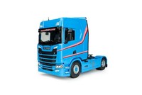 Scania S580 Highline Zugmaschine 2023 Hellblau Modellauto 1:24 Solido