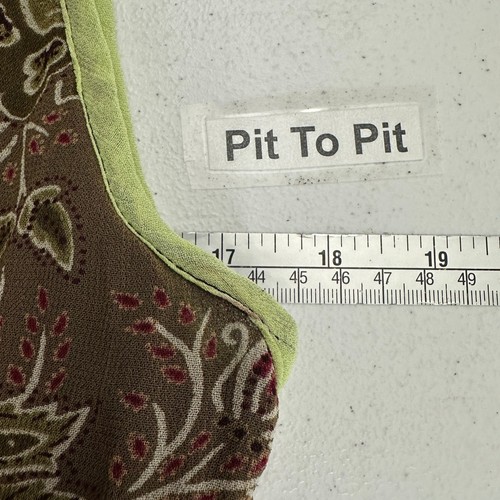 Abito donna boho patchwork fili sacri taglia M colorato artistico Lagenlook - Foto 5 di 7