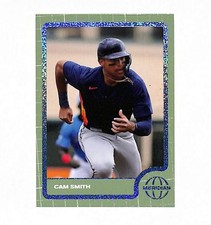 2025 Pulse Meridian #20 Cam Smith 7/10 Blue Foil Card Astros 