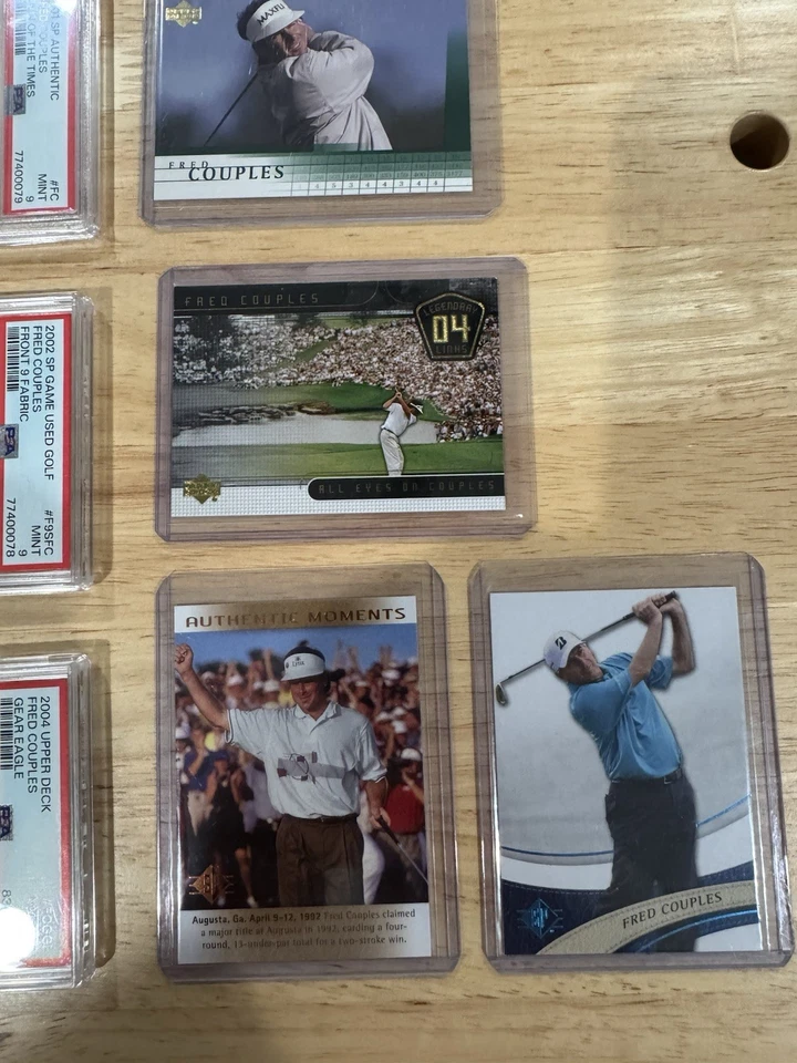 Upper Deck SP Fred Couples Card Collection PSA And More! Sign Of The Times! - Image 3 of 4
