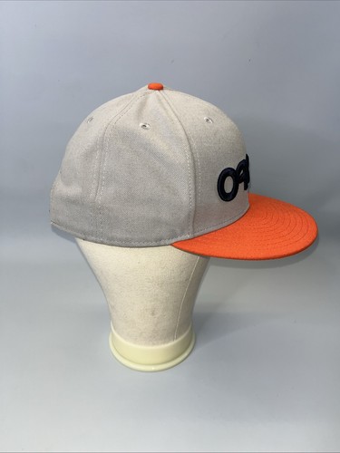 New Era Vintage Oakley Big Logo 9 Fifty Herren grau orange Cap Mütze - Bild 3 von 6