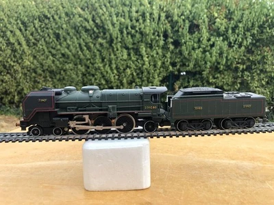 JOUEF SNCF LOCOMOTIVE VAPEUR PACIFIC 231C60 HO (N536) - Photo 1/4