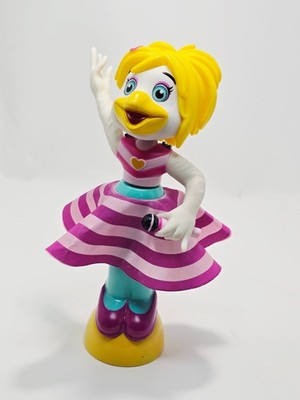 VTG Chuck E Cheese Helen Henny Duck Goose Spin Swirling Twirl Toy Works 9 1/2''
