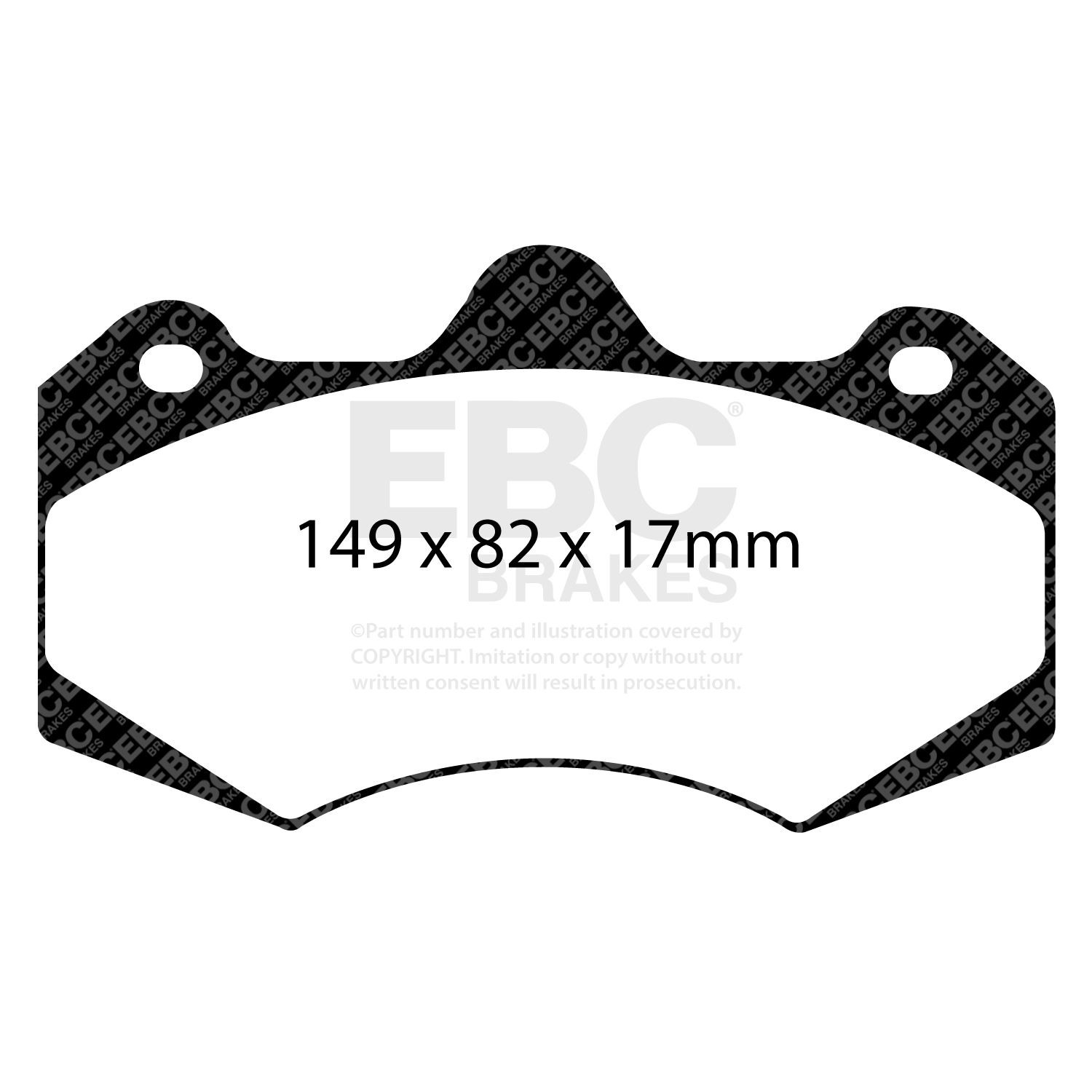 EBC DP9062 BRAKE PAD SET DISC BRAKE Front,Rear