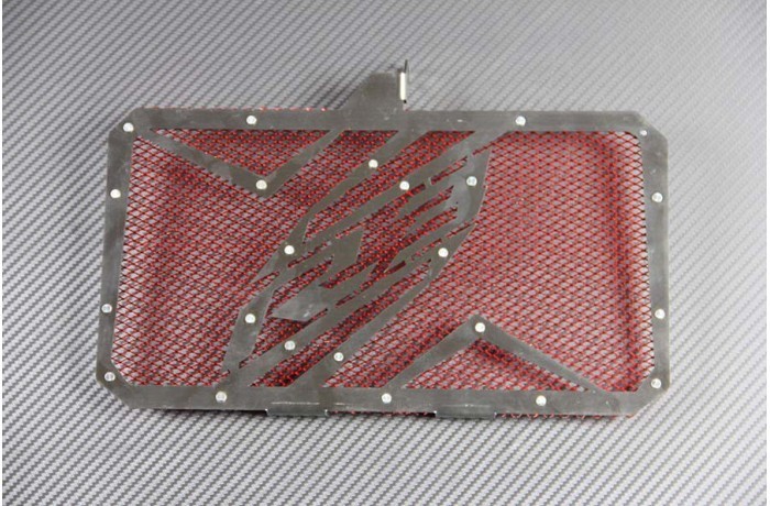 Grille de radiateur rouge pour Yamaha YZF R3 de 2019 à 2024