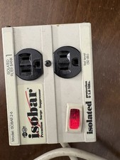 Tripp Lite ISOBAR 2-6 Surge Protector 2 Outlet 120V Isolated Tested