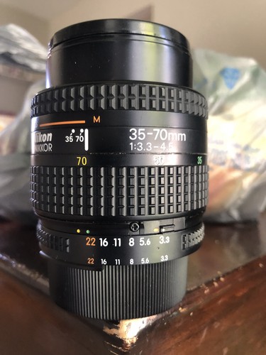 Nikon AF 35-70mm lense FX Nikon D70,80,90,200,300,600,700,750,800,810 ,7000,850 - Picture 4 of 11
