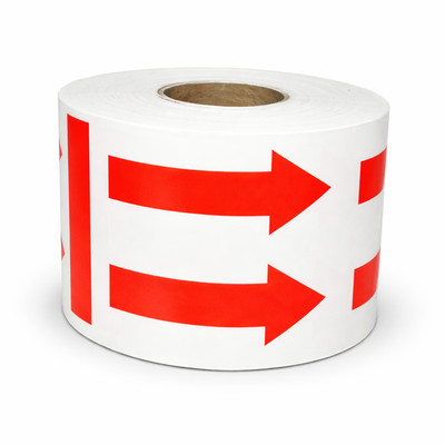 3x4 Double Arrow This Side Up Labels Shipping Adhesive Stickers 300/Roll