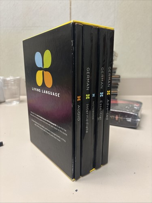 #ad Living Language German Complete Edition Learning Course 3 Books 9 Cds FREE SHIP $50.00