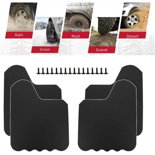 4 Piece Mudflaps for Truck SUV Car Protection Against Mud Rain and Road Debris - Picture 10 of 16