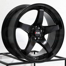 Xxr 555 17x8 5x1005x114.3 35 Flat Black Wheels4 73.1 17 Inch Rims