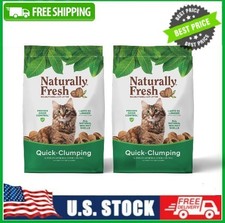 2 BAG Naturally Fresh Quick Clumping Cat Litter, 26 lb. Bag