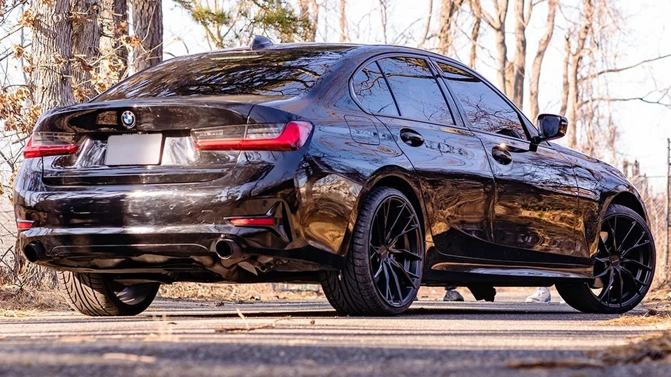 20x10.5" Niche Wheels M272 Novara Matte Black Rims (S03) Foto 4 de 4