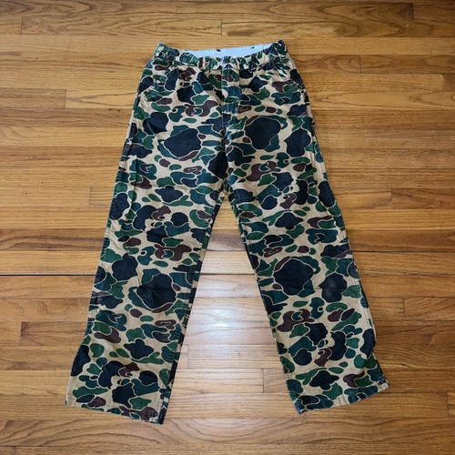 Vintage Ranger Hose Herren Large Duck Camo Froschhaut 80er Militär Jagd 30x28 - Bild 1 von 5