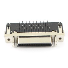 1Pcs SCSI Female 36 Pin MDR CN Type Right Angle 90 Degree DIP Connector Adapter