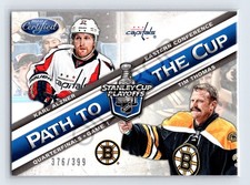 2012 Certified Path to the Cup Quarterfinals /399 Karl Alzner Tim Thomas #PCQF29