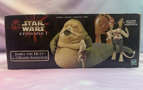 Star Wars Episode I Jabba the Hutt with 2-headed Announcer - Factory Sealed - Bild 2 von 7