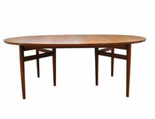 Arne Vodder Model 212 Extendable Danish Modern Teak Dining Table by Sibast 1960s
