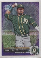 2017 Bowman Chrome Prospects Mega Box Purple Refractor /250 Franklin Barreto i2k
