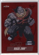 2026 Fleer Ultra Superman Medallions Ruby 19/50 Rogol Zaar #M-45 1s2y