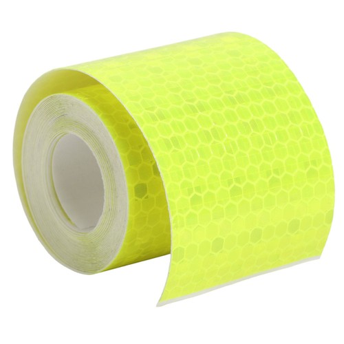 Reflective Warning Tape Safety Stickers Glow The Dark Night Conspicuity - Picture 10 of 11