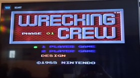 Jeu Nintendo NES Wrecking Crew complet ASD