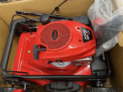 #ad #ad PowerSmart 21 in. 144cc OHV 4 stroke engine 2 in 1 side discharge Gas Lawn Mower $219.95
