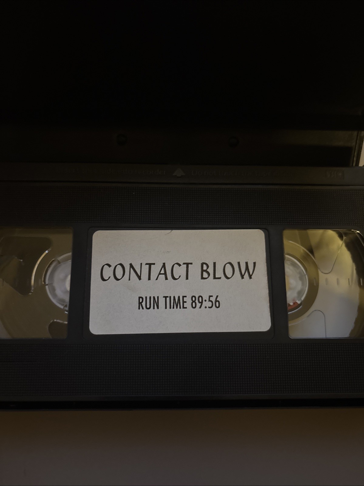 Contact Blow - rare VHS tape - original U.S Version - Contactblow