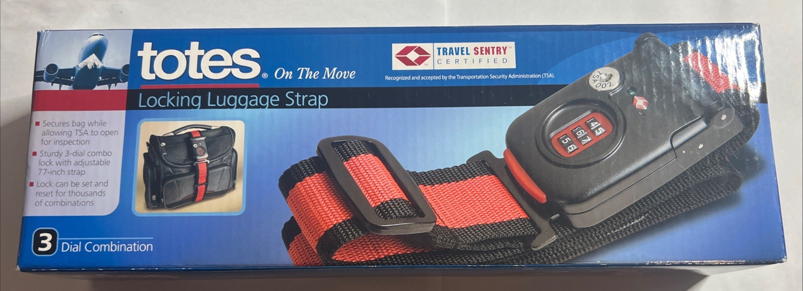 Strap 3 Dial Combination 77 Inch Strap