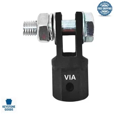 Heavy-Duty 2-Ton Steel Scissor Jack Adapter for 1/2” Drive & Lug Wrench