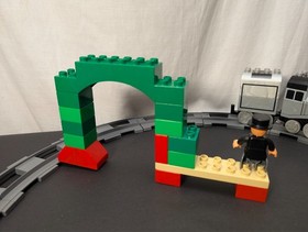 Lego DUPLO Spencer & Sir Topham Hatt, 3353, Complete (No Box), Thomas & Friends