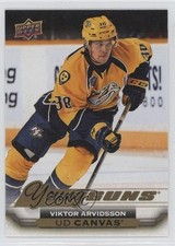 2015-16 Upper Deck UD Canvas Young Guns Viktor Arvidsson #C218 1i72