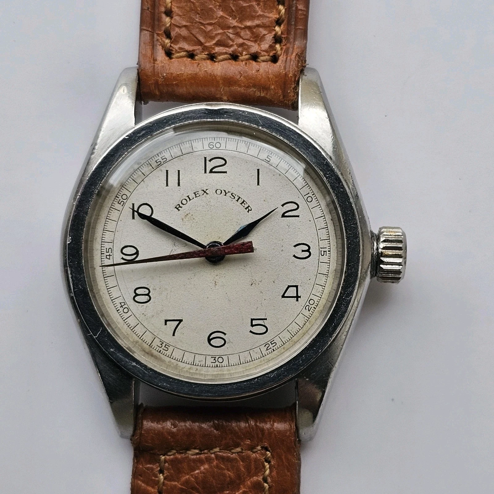 Rolex — Vintage Rolex Oyster Chronometer Midsize Hand-Winding Men's Wristwatch Ref 2595